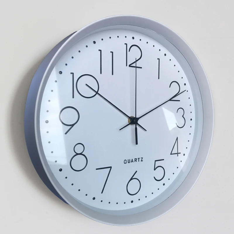 Настенные часы в скандинавском стиле простые декоративные беззвучные для