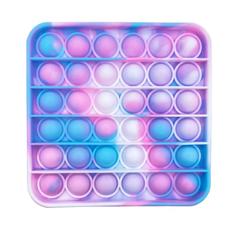 

Push Bubble Sensory Pop It Fidget Toy Box Squishy Figet Stress Reliever Toys Adult Child Funny Anti Stress Popit Reliver Poppit