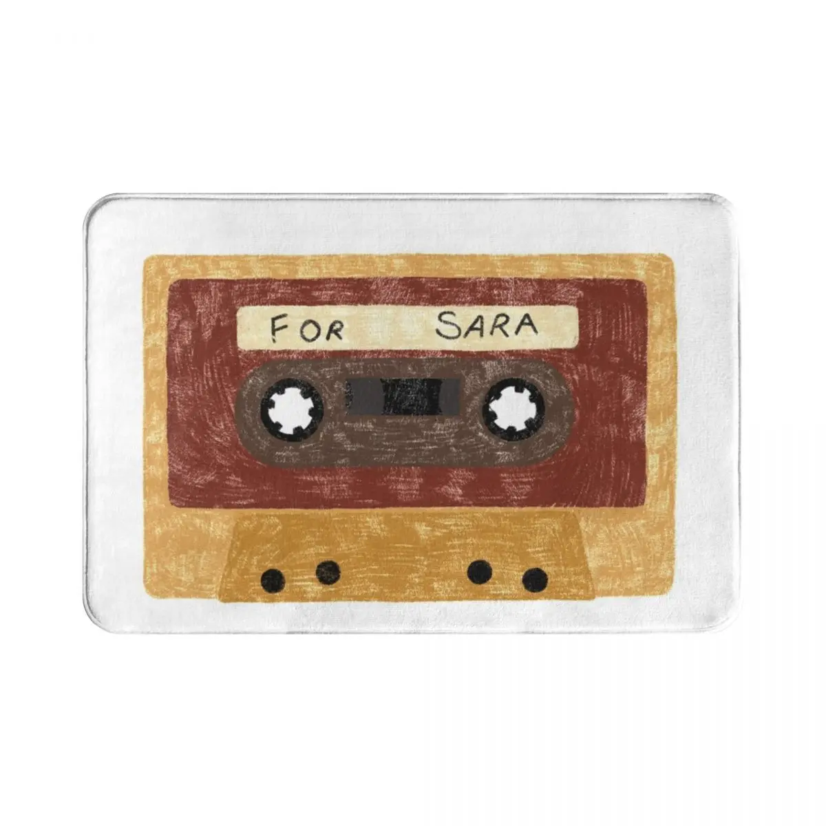 

Напольный коврик для Сары, нескользящий ковер из полиэстера, для кухни, балкона, туалета, гостиной