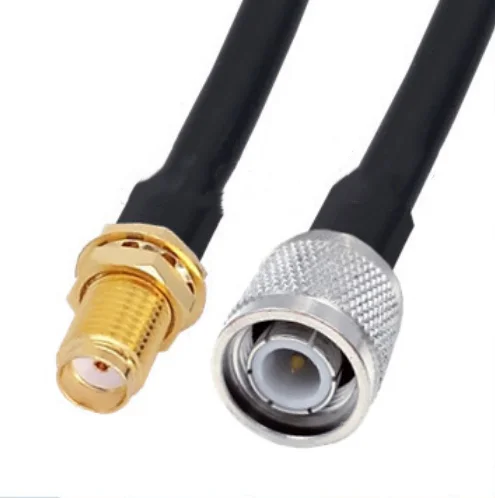 

SMA Female To TNC Male connector 5D-FB 50-5 Coaxial RF Adapter Jumper Cable 50ohm