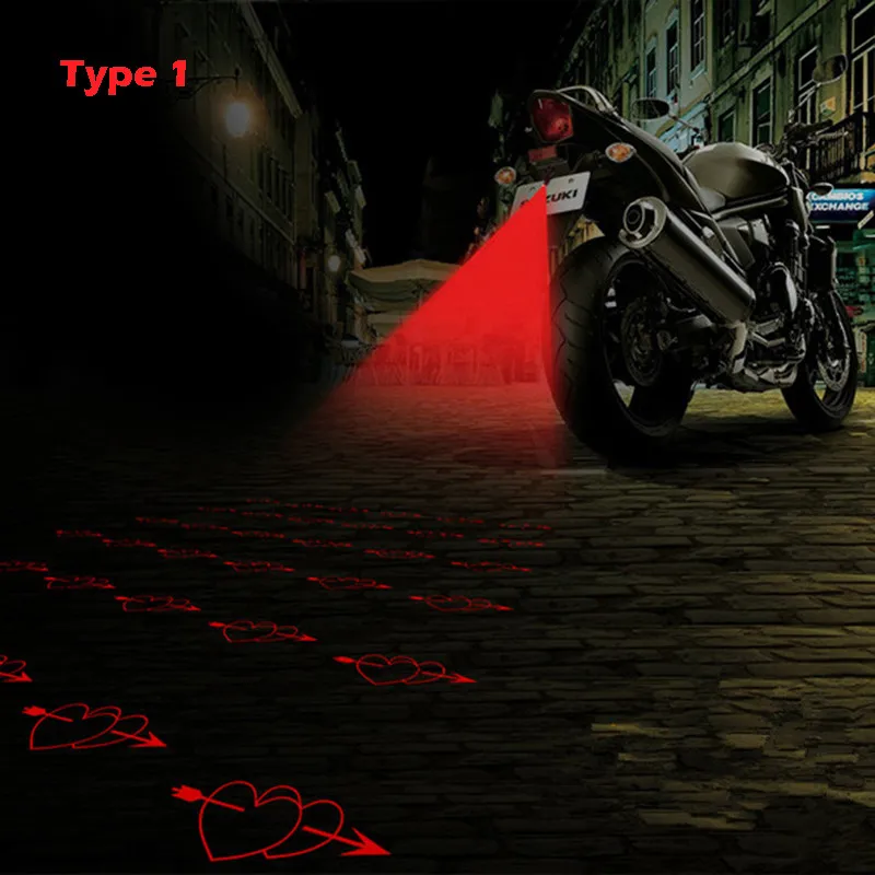 Лазерный Хвост предупреждение водонепроницаемый пыленепроницаемый задний