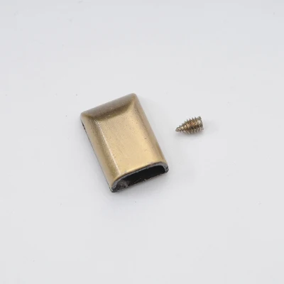 Bronze 10 шт. DIY ремесло металлическая молния хвост зажимы пряжка конец стоп хвостовой винт заглушка замок крепеж зажим молния ремонт сумка аксессуары - Цвет: Bronze