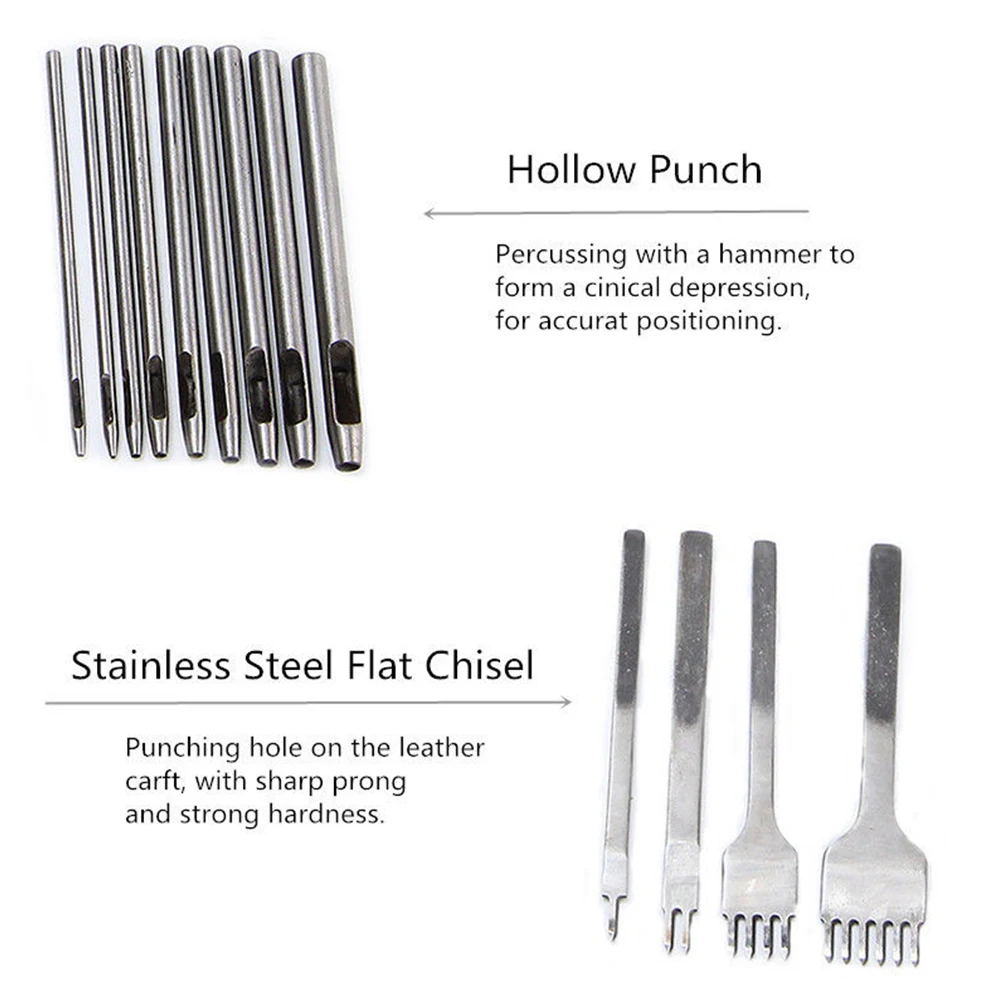 

42pcs/set Durable Practical Easy Apply Hand Sewing DIY Craft Tool Stamping Home Sewing Set