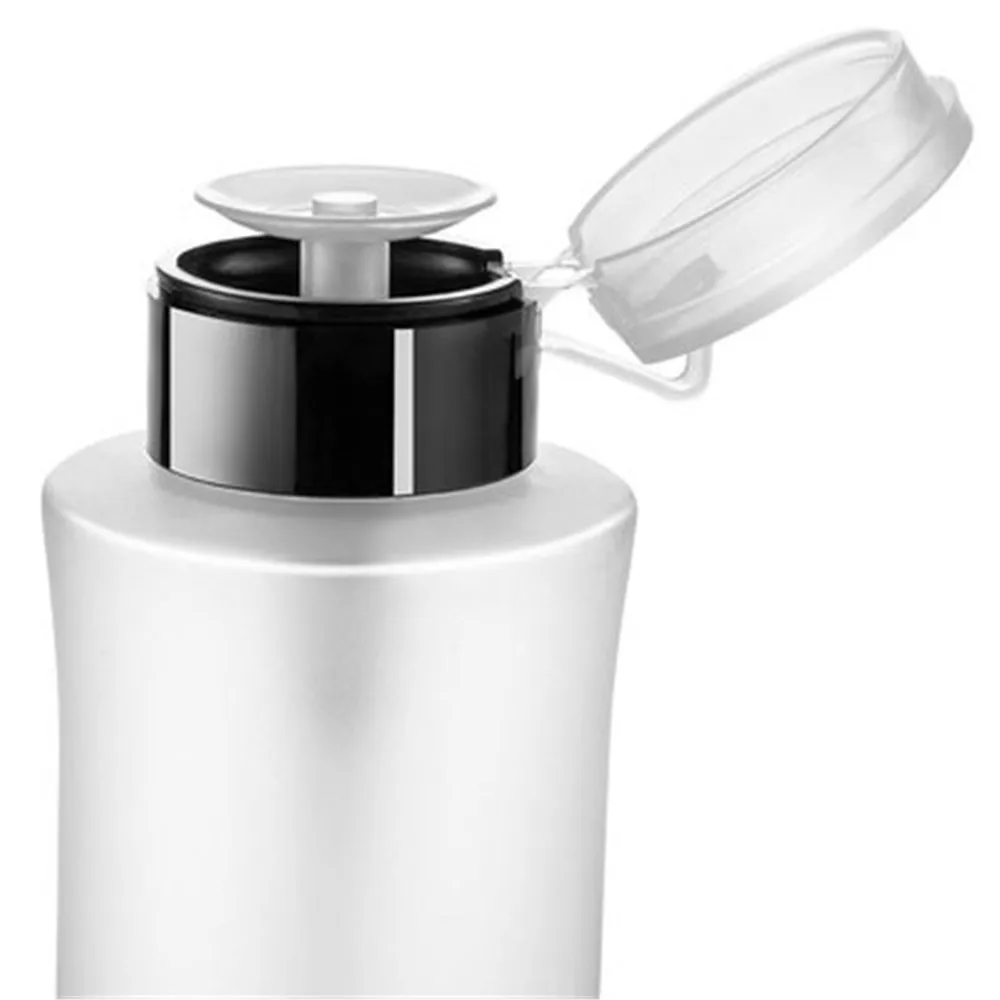 50/250ml Пустые Пресс ногтей бутылочка насосный диспенсер Пластик лак Портативный