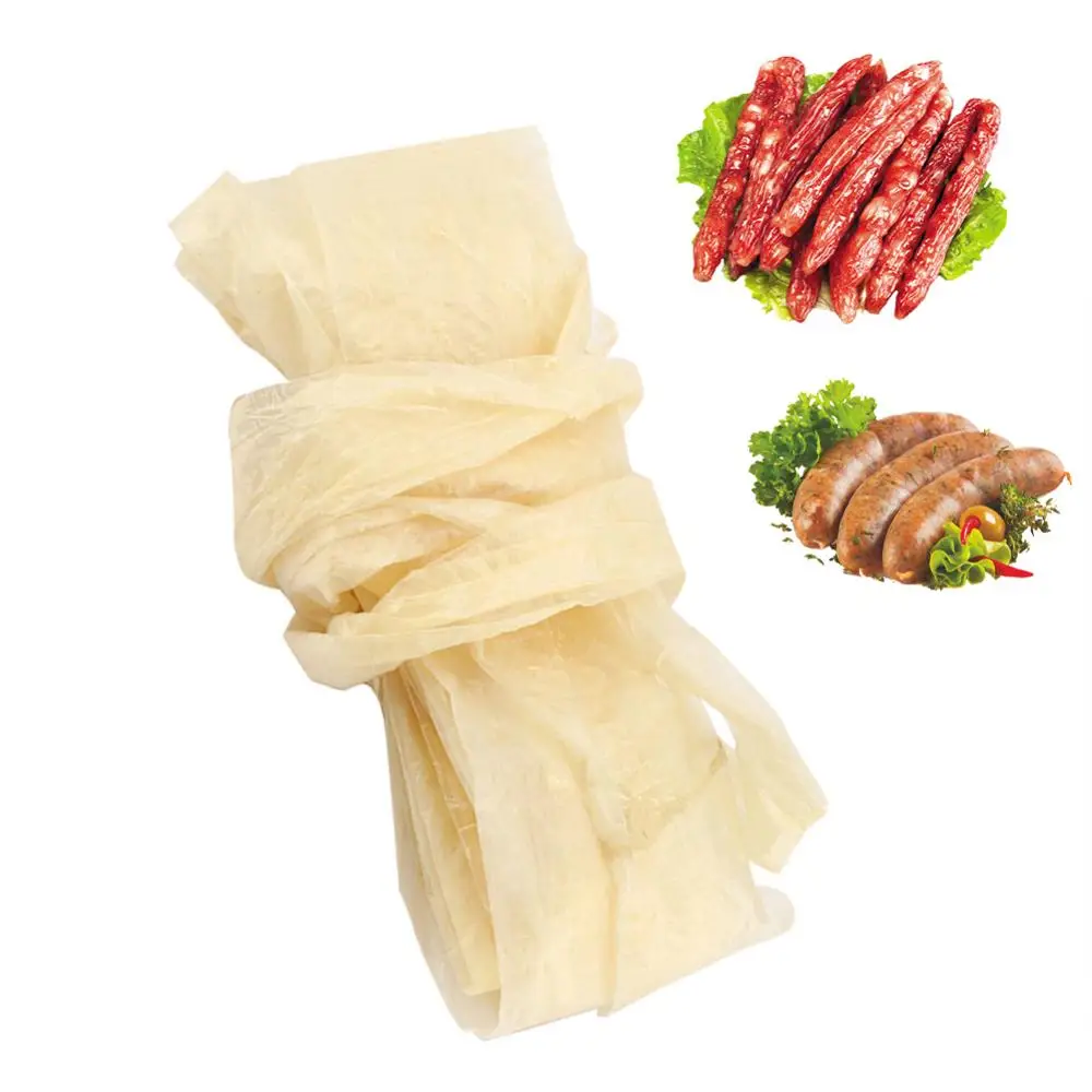 Пищевые колбасные оболочки упаковка трубка для колбасных изделий из свиных