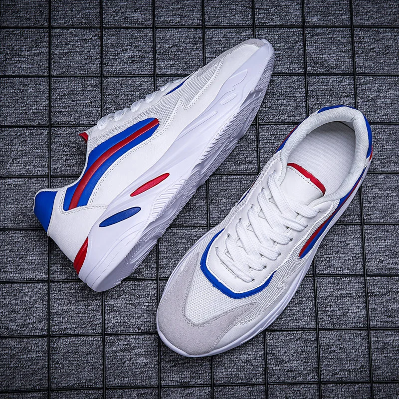 Мужская повседневная обувь Летние дышащие сетчатые кроссовки Брендовая мужская