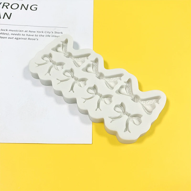 Мини бант силиконовый желе Шоколад Антивандальная форма лук конфеты технология