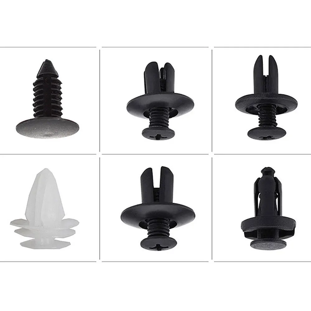 100 шт. автомобильные клипсы пластиковые зажимы для кузова автомобиля бампера