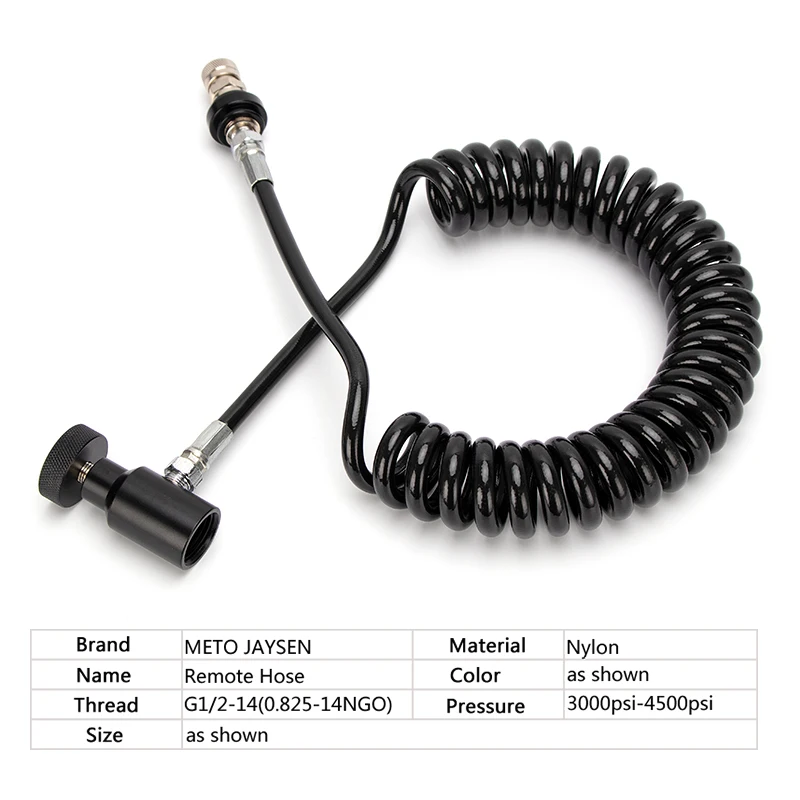 Шланговый шланг для пейнтбольной катушки PCP толщина 8 мм быстрое отсоединение