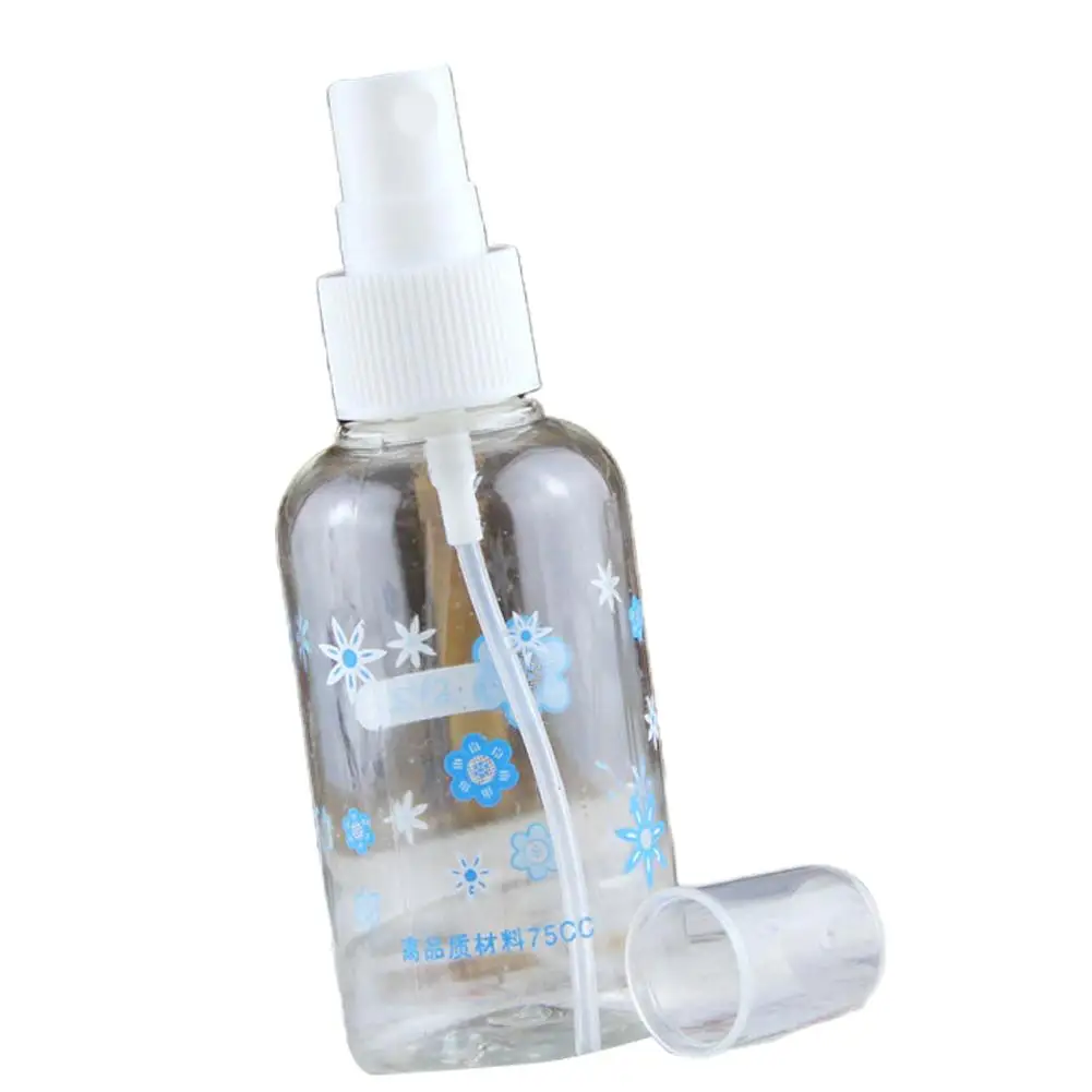 Прозрачная пластиковая бутылка-распылитель для духов 75 мл 1 шт. | Дом и сад