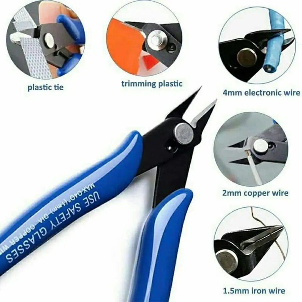 

U.S. US American Plato. PLATO 170 Wishful Clamp DIY Electronic Diagonal Pliers Side Cutting Nippers Wire Connectors