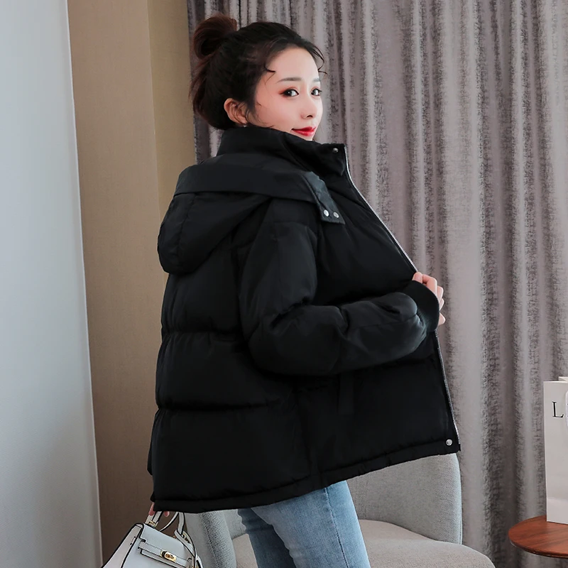 NEW 5 Color Women Puffer Jacket Korean Bubble Quilted Coat Thicken Warm Y2k Loose Parkas Casual Overcoat Female Winter 2022