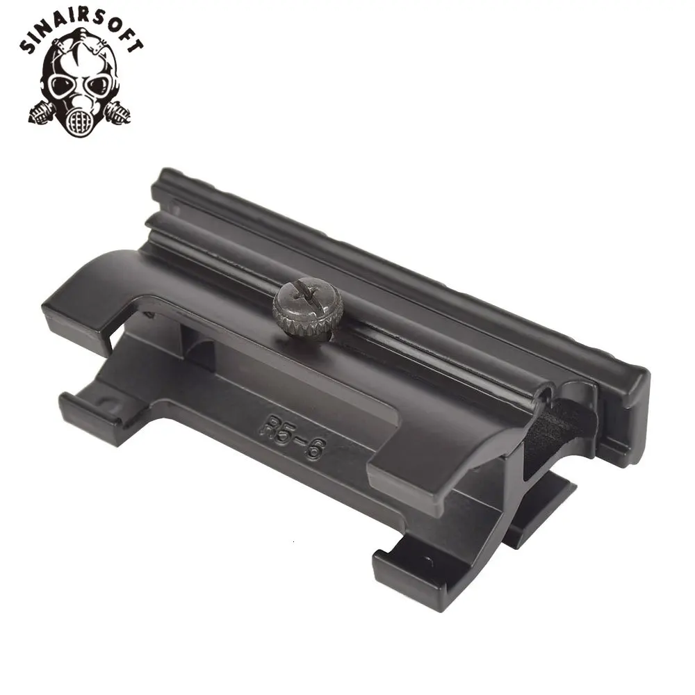 SINAIRSOFT алюминиевый сплав Riser Scope Mount Base Raiser Picatinny Weaverer Rail 20 мм Для Marui MP5 Охотничьи аксессуары черный