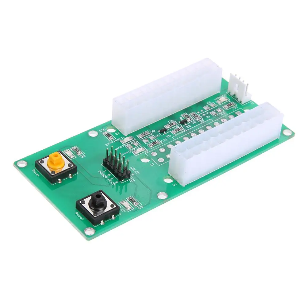 

Power Sync Boot Board PC Multi Power 4Pin Main Power 2 X 24Pin Secondary Household Computer Parts for Bitcoin Miner Mining