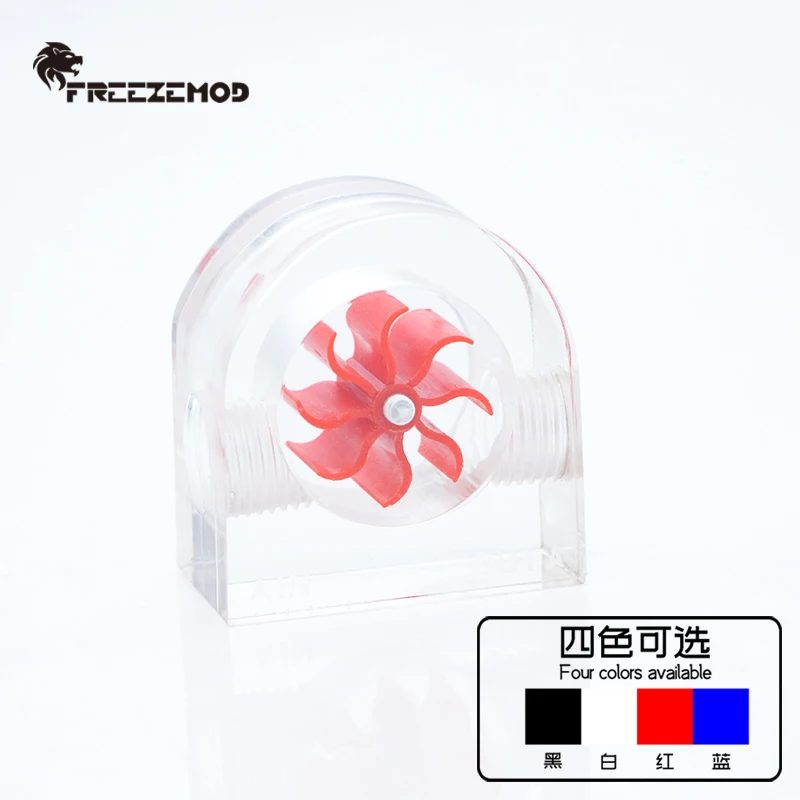 Полукруглая компьютерная Тахометр FREEZEMOD с водяным охлаждением и жидкостным для