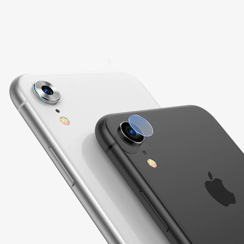 Роскошный Металлический объектив для iphone XR защитное кольцо камеры круг +