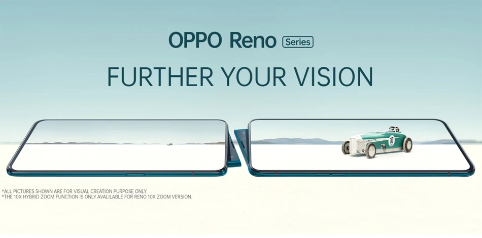 Oppo Reno 10x zoom мобильный телефон 6," полный экран Поддержка NFC Snapdragon 855 Восьмиядерный 6 ГБ ОЗУ 128 Гб ПЗУ 4065 мАч отпечаток пальца ID