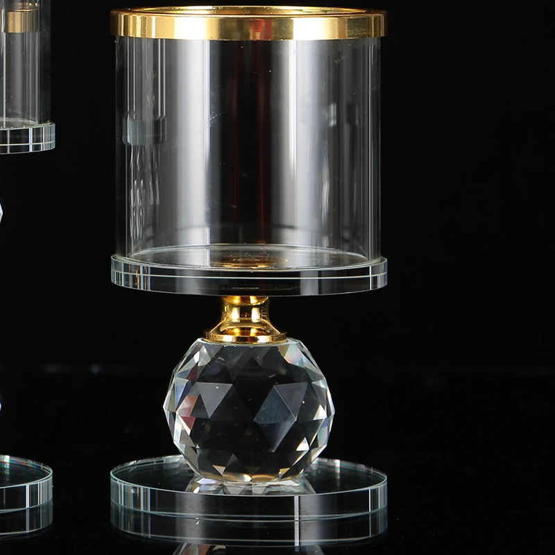 Хрустальная свеча держатели для палочек 3 шт./набор подставка журнального