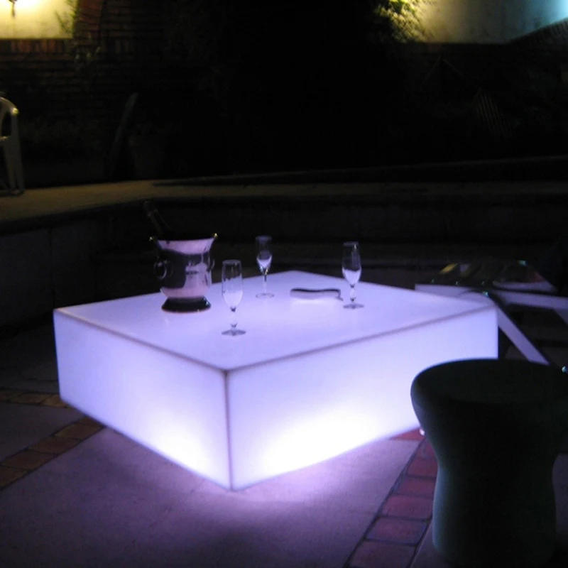 

Skybesstech SK-LF23 (D60*H13cm D61*H24cm) LED Table Rechargeable Waterproof IP65 LED Bar Furniture Free Shipping 1pc