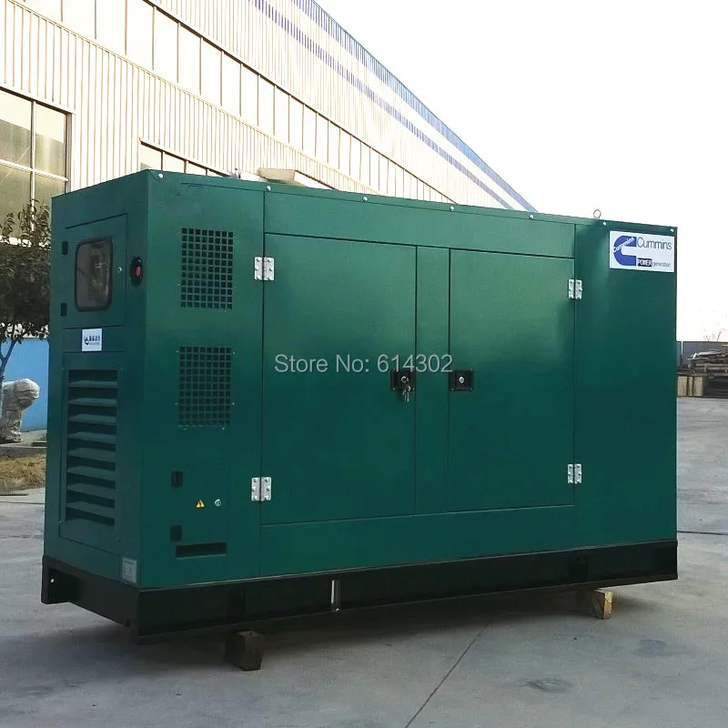 100kw/125kva дизельный генератор Cummins/дизельный с 6BTA5. 9-G2 двигатель Cummins и бесщеточный