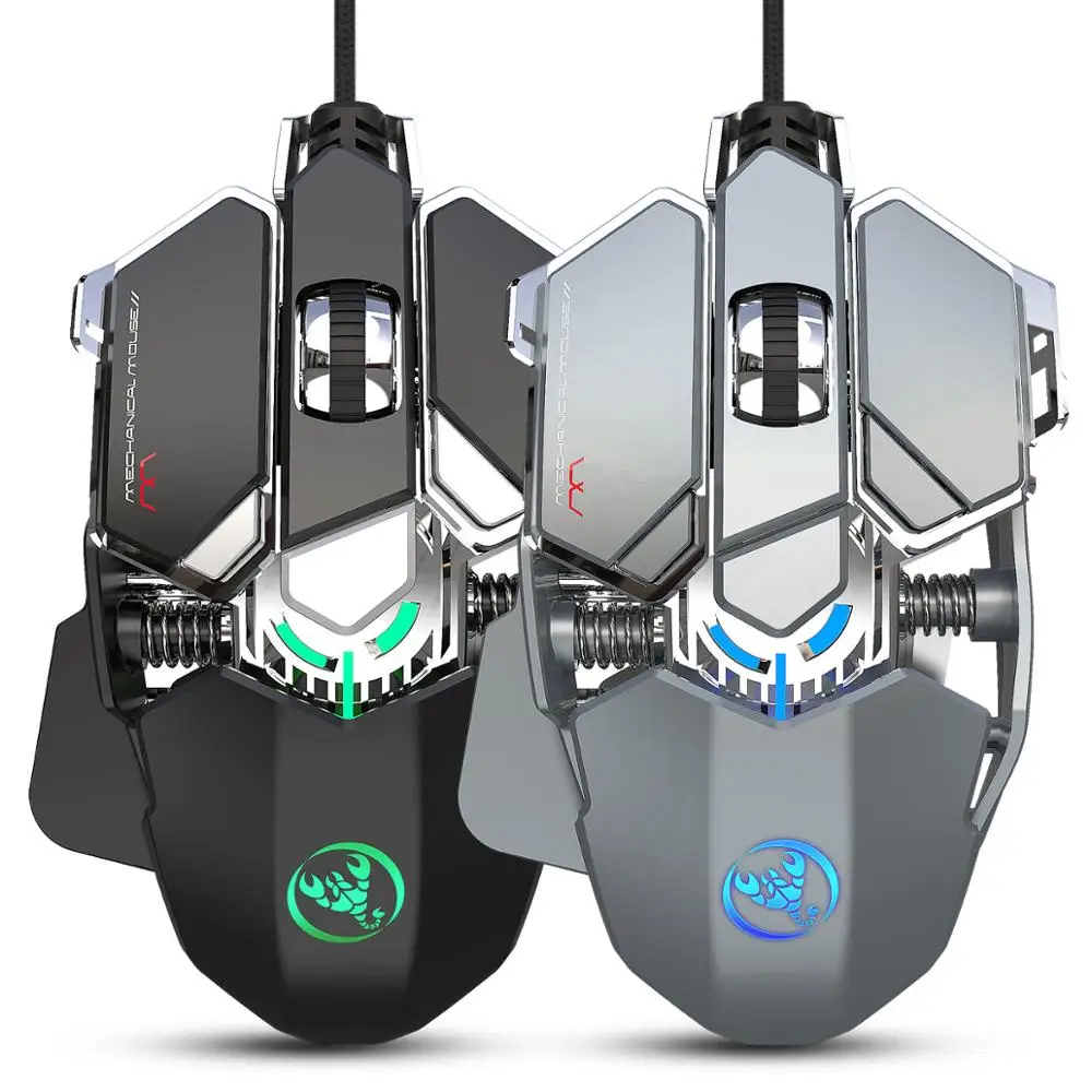 Pc Gamer полный Мышь геймера 9-ключ профессиональная игровая проводной освещения