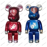 bearbrick 400 28cm action figure toys pvc action figures toys collectable kaw decorations street art hip hop gifts