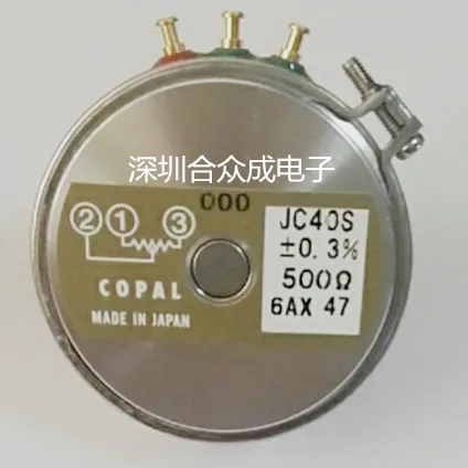 

Japan COPAL JC30S 1k 2k 5K 10K 20K 0.5% 500 potentiometer switch