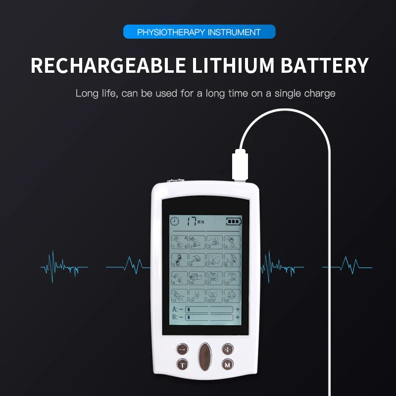 Десятки подразделение электронный импульсный массажер ФИЗИОТЕРАПЕВТИЧЕСКИЙ 16