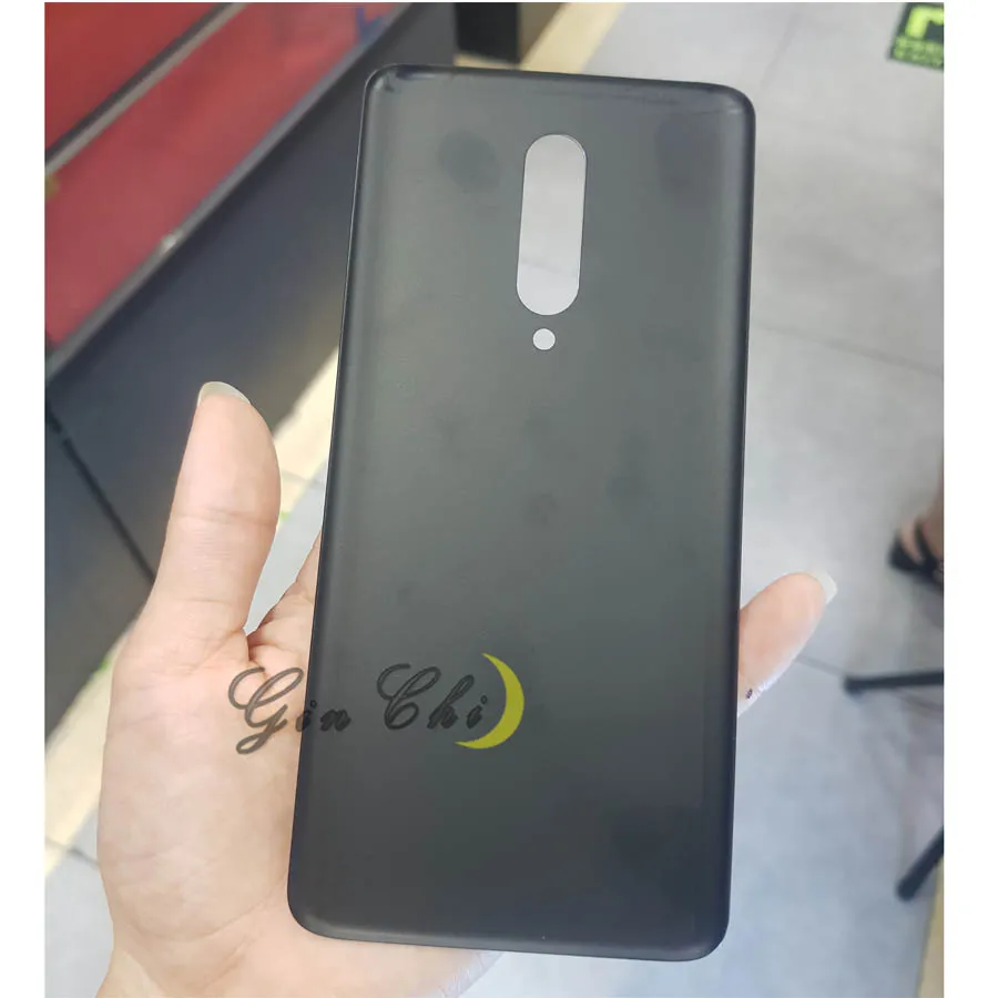 Новинка для OnePlus 7 крышка для батареи задняя крышка для Oneplus 7 Pro задняя крышка для батареи 1+ 7 Чехол для корпуса с клеем GM1915 чехол
