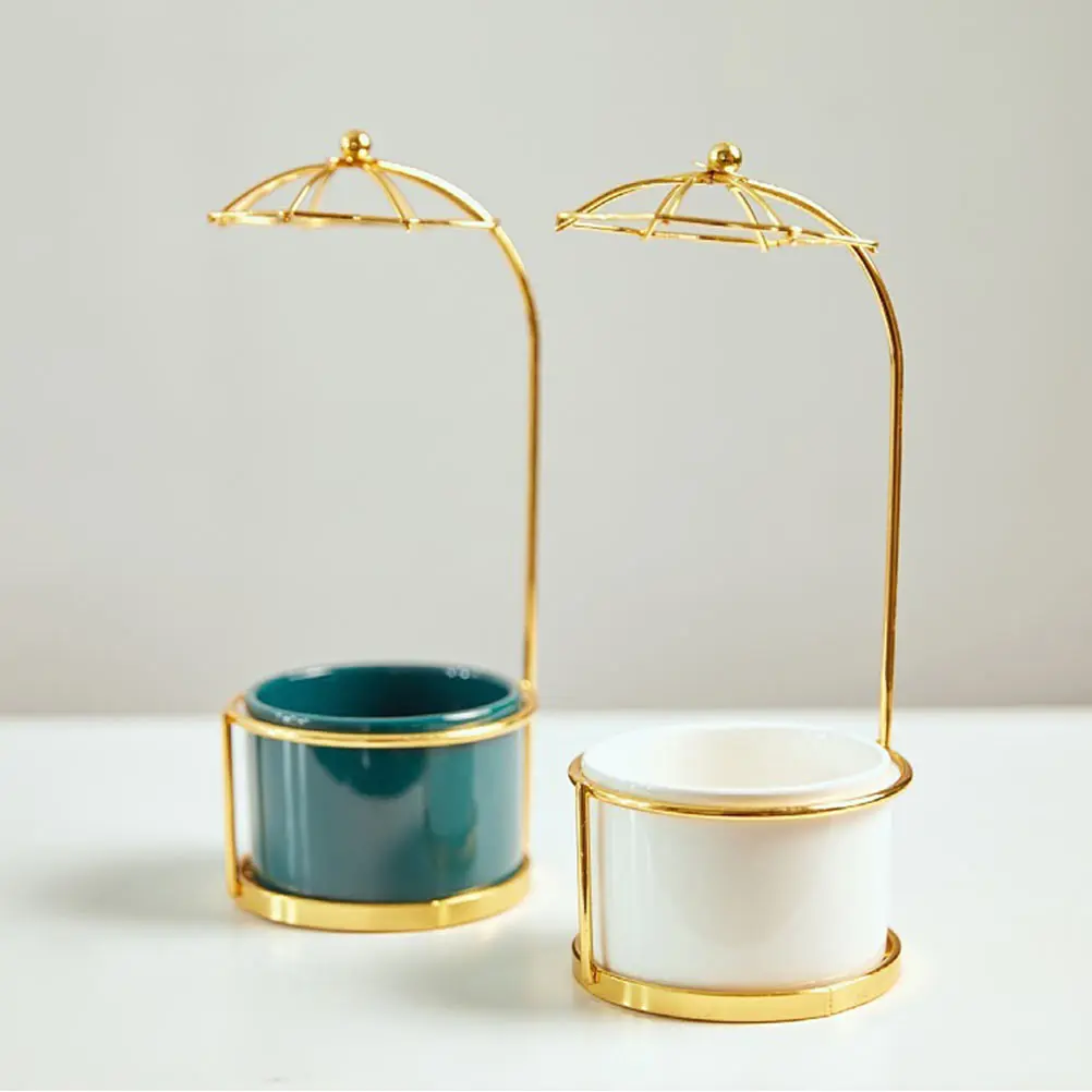 1 набор цветочных горшков с подставкой для цветов керамический горшок контейнер