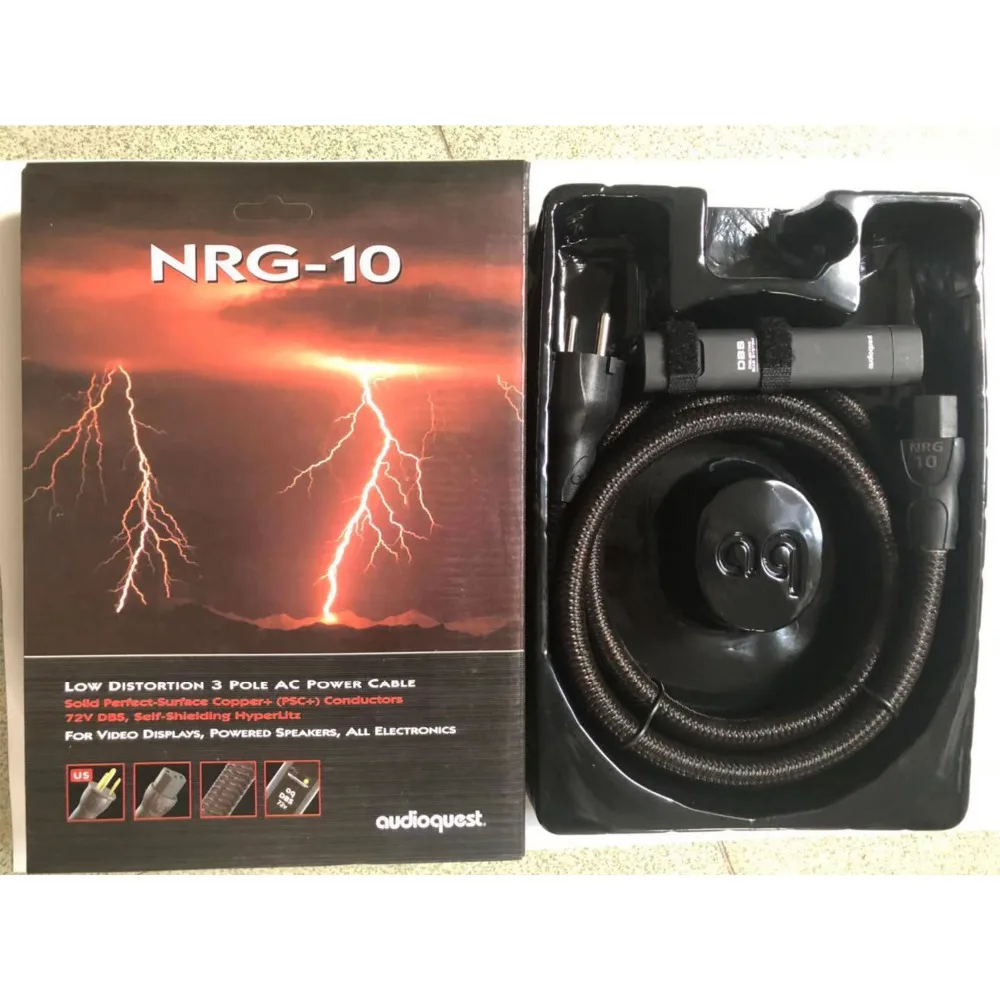 Audiophile NRG-10 Мощность Кабель-адаптер для разъемов 6 ft/1 8 м 72V DBS с оригинальной