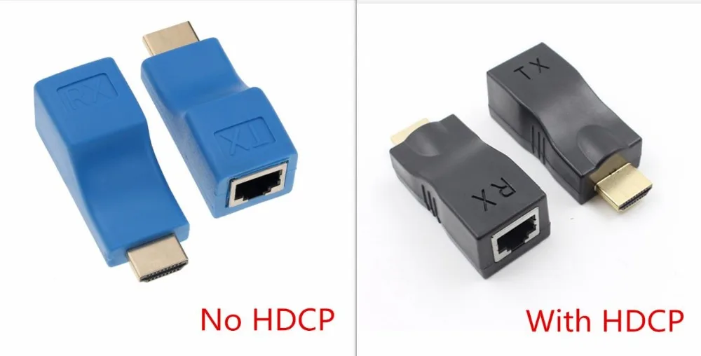 Kebidu HDMI удлинитель 4k RJ45 Порты LAN сеть HDMI Расширение до 30 м по CAT5e/6 UTP LAN Ethernet кабель для HDTV HDPC