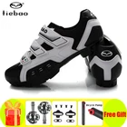 Мужская велосипедная обувь Tiebao, велосипедные туфли, набор для горных велосипедов, педаль, SPD, горный велосипед, гоночные самоблокирующиеся велосипедные ботинки