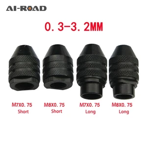 Патрон-переходник для дрели, 4 типа, 0,3-3,2 мм