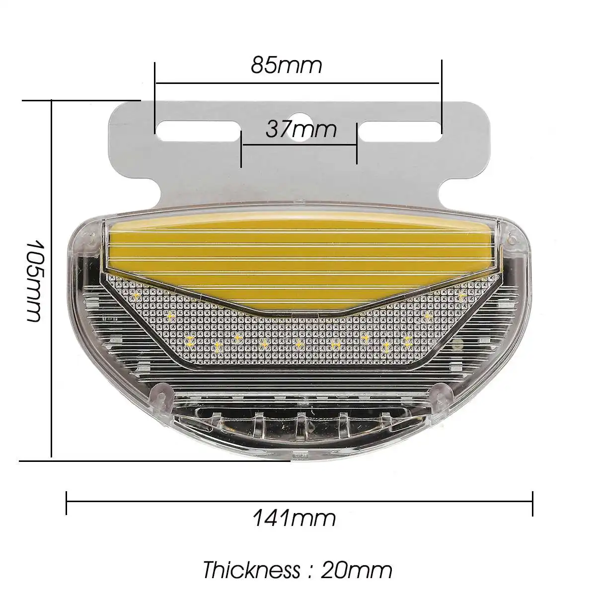 

4/8pcs 24V LED Dynamic Car Truck Side Marker Light Tail Lights Signal Lamp Indicator Side Lights Trailer Lorry Caravan Bus Boat