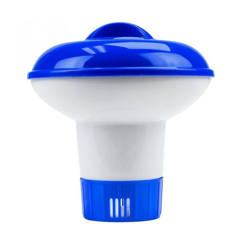 5 дюймов Большой синий и белый плавающий бассейн хлора диспенсер - Цена: 429,18 руб.