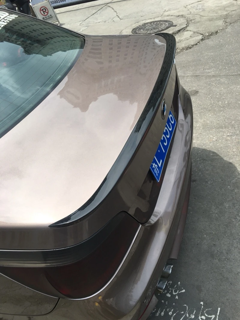 Для BMW E60 M5 520 525 528 535 Спойлер ABS Пластик Неокрашенный задний спойлер на крыло крышу