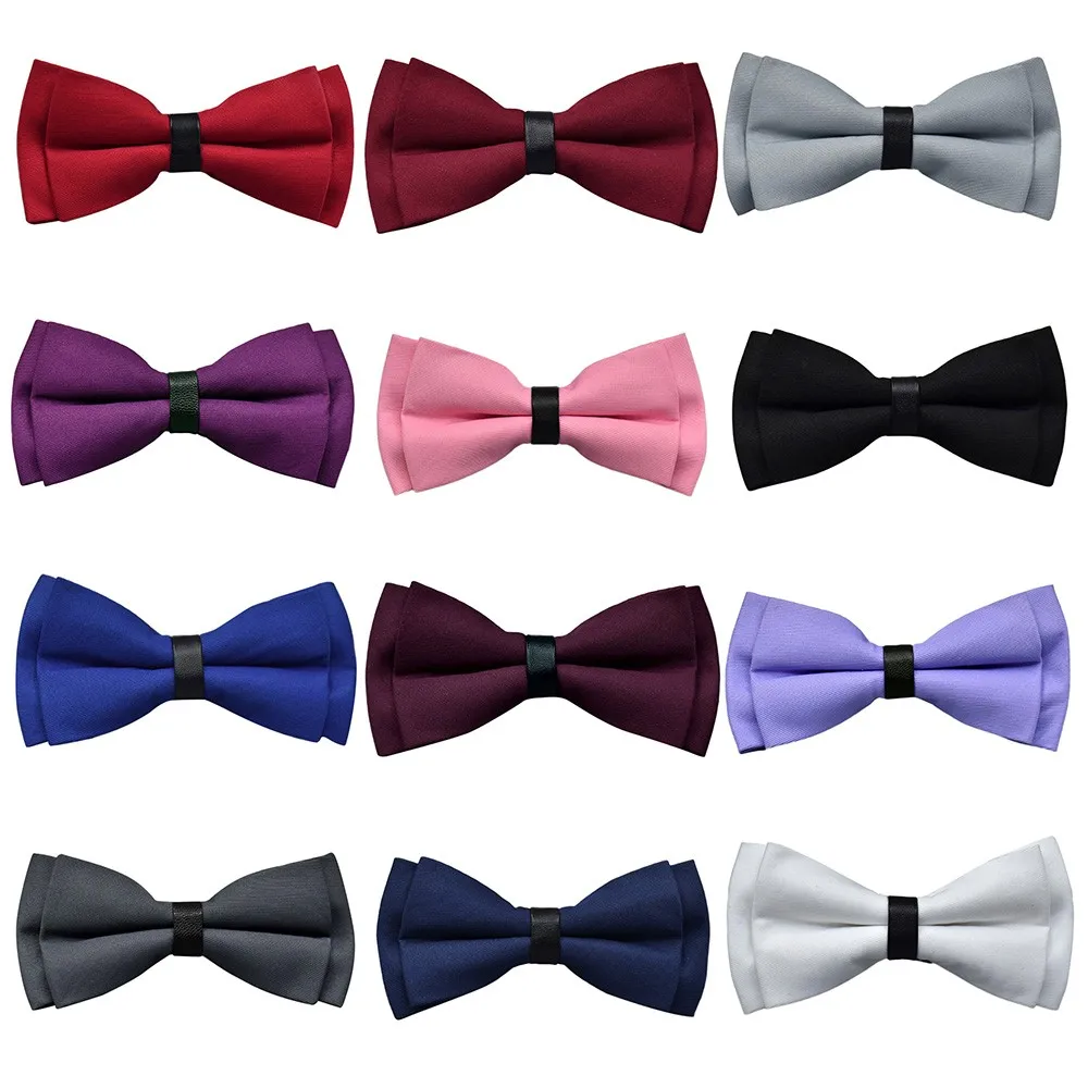 Модный галстук-бабочка мужской галстук официальный Свадебный деловой