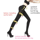 Wenjing женские тонкие чулки терапевтическая реабилитация 680D формирователь ног тонкие компрессионные колготки лайкра компрессионные обтягивающие