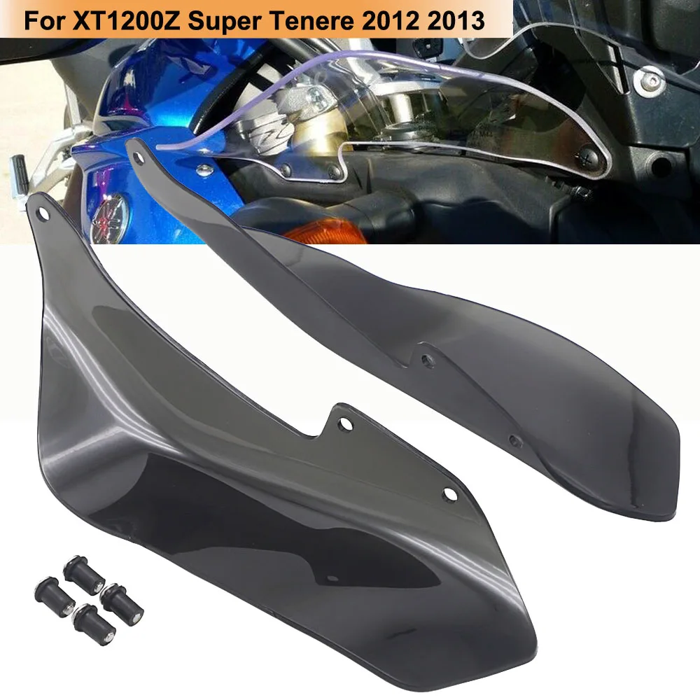

For Yamaha XT1200Z XT 1200 Z Super Tenere 2012 2013 Wind Deflector Pair Windshield Handguard XT1200 Z Side Panels XT 1200Z Black