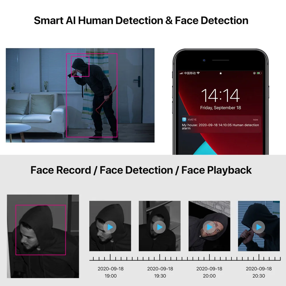 Скидка Ip-камера Tiananxun, 5 МП, Wi-Fi, слот для Sd-карты Цена Ip-камера Tiananxun, 5 МП, Wi-Fi, слот для Sd-карты