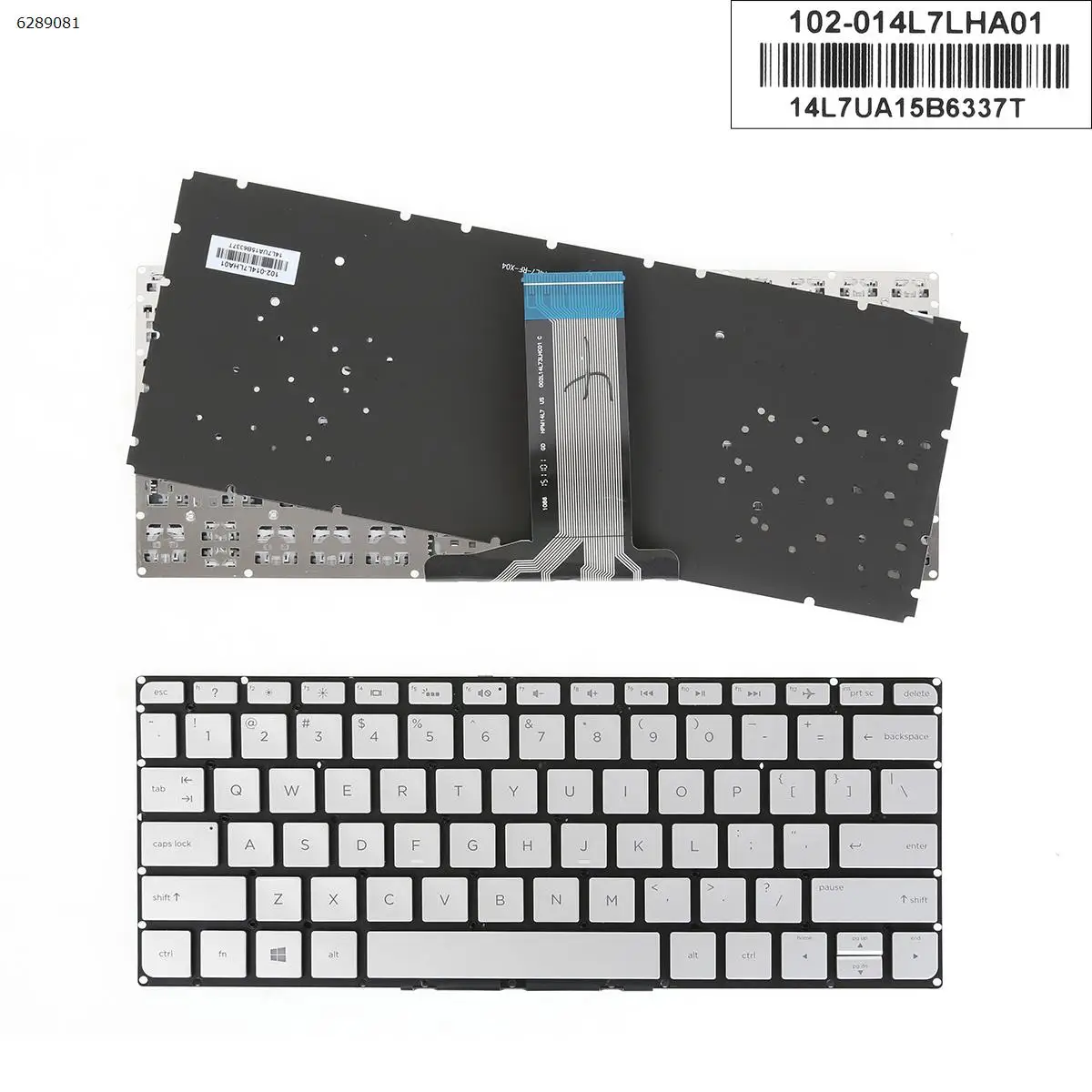

US QWERTY New Keyboard For HP ENVY 14-J 14-J000 Series Laptop Silver with Backlit