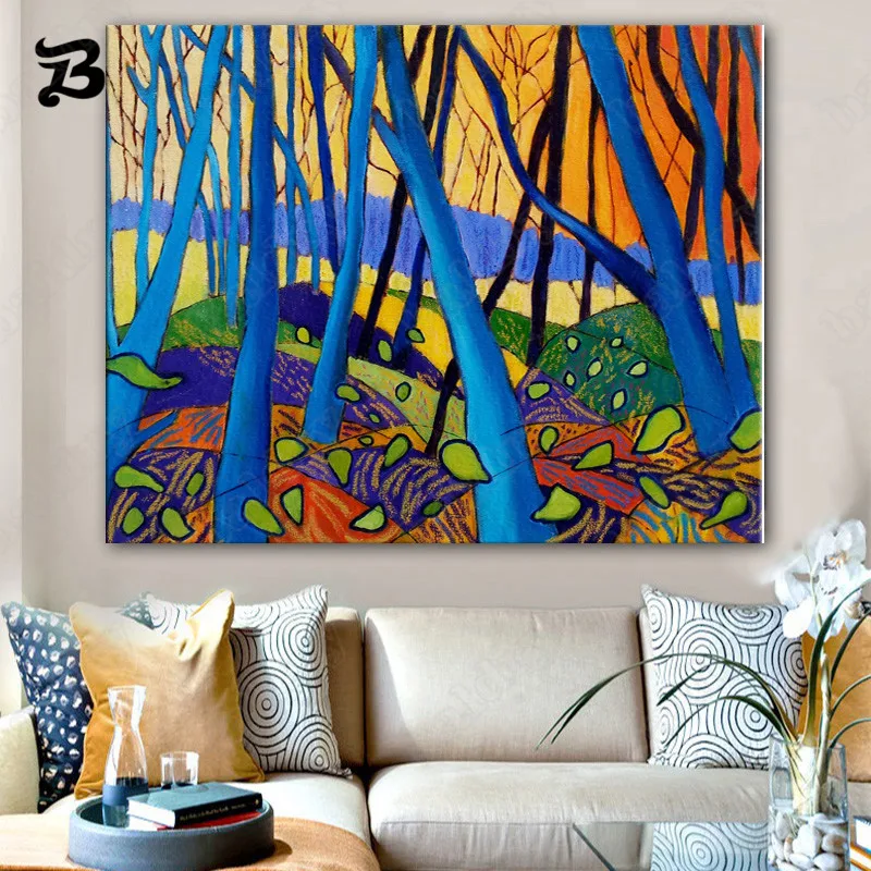 

Canvas Painting Abstract Art Modern Wall Pictures Landscape Canvas Oil Posters Prints for Living Room Wall Art Home Decoration
