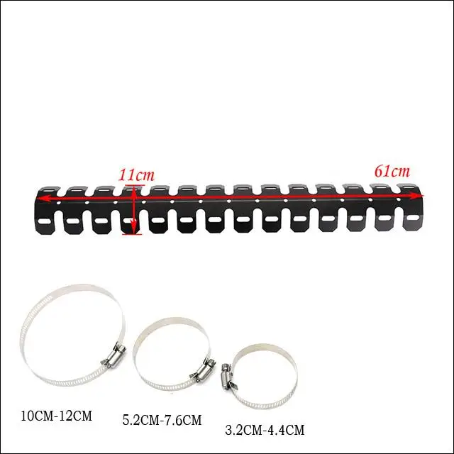 

1 Pcs Universal Motorcycle Exhaust Shield Protector Cover For HONDA CRF450X CRF250X CRF250L CRF 450X/250LX/250L