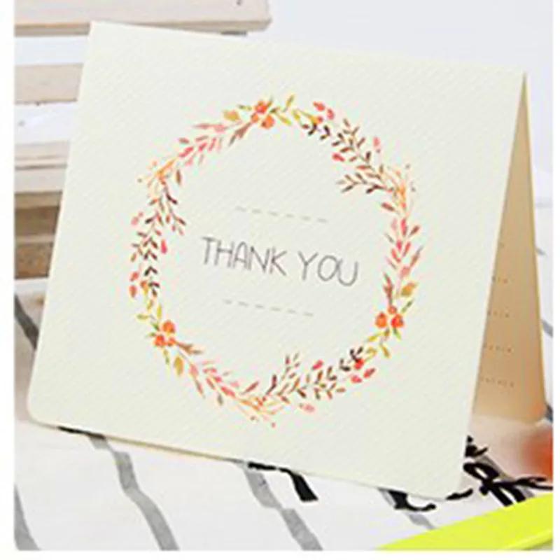 10 шт. конверт бумажная открытка мультяшная мини поздравительная спасибо День