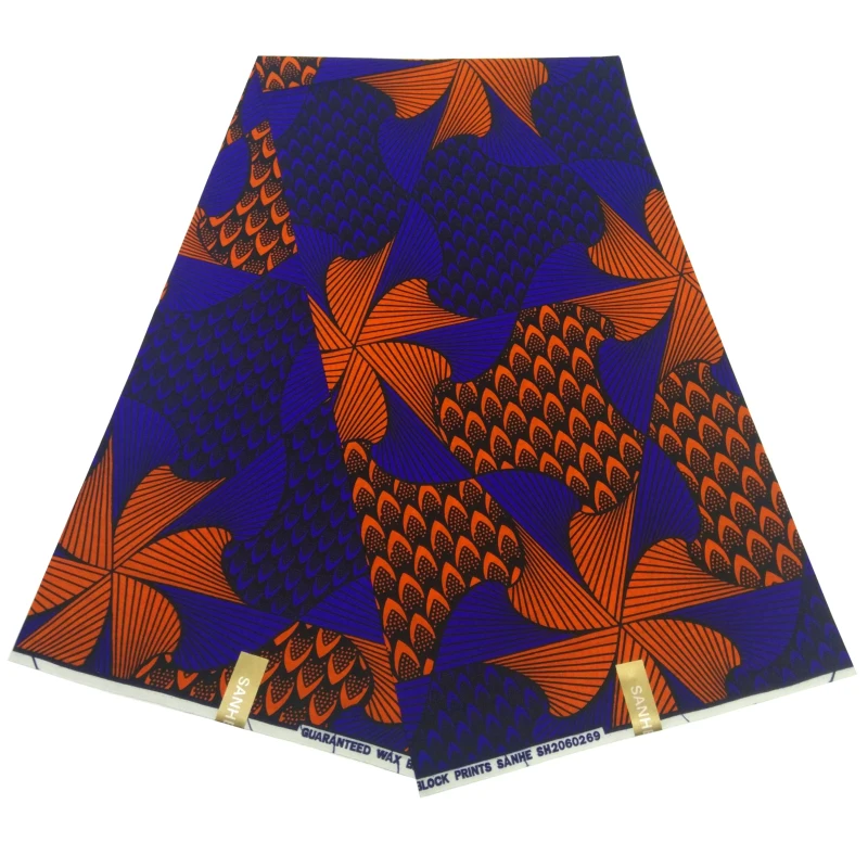 

Blesing new african print fabric for dresses african wax fabric wholesale 100% cotton african fabric