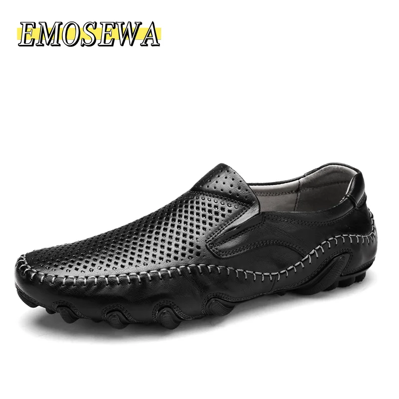 

Мужские ажурные туфли из натуральной кожи, размеры 38-44