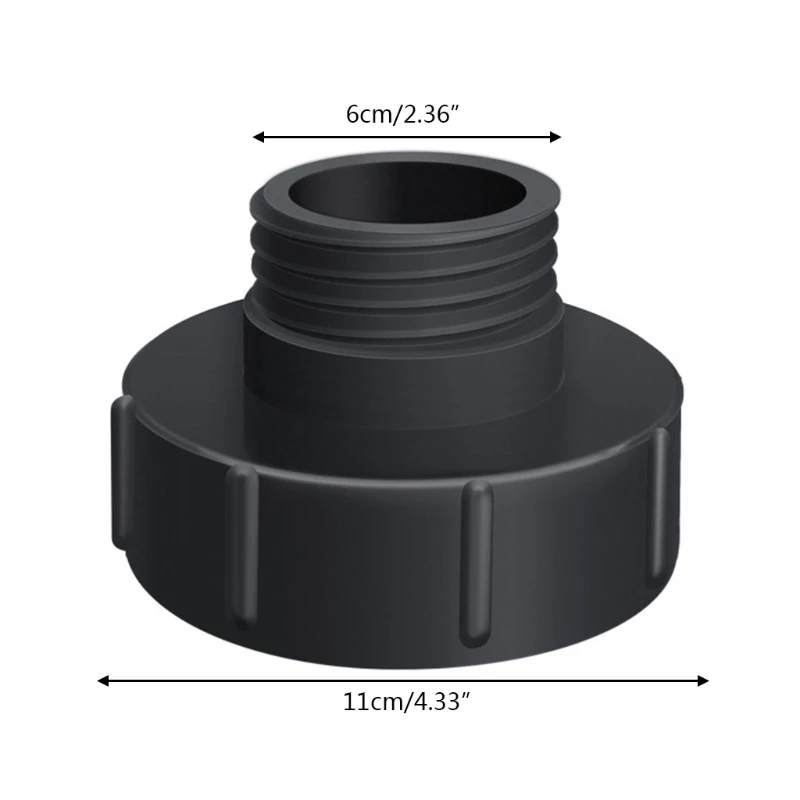 IBC Tote Water Tank Hose Adapter Fitting 3 Inch to 2 Pipe Tap Connector | Дом и сад