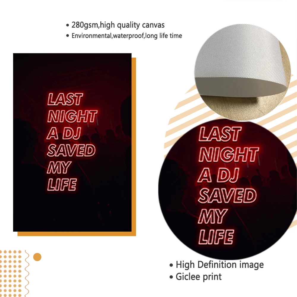 Постер настенный неоновый с рисунком в стиле диско Картина на холсте дзен-Будда