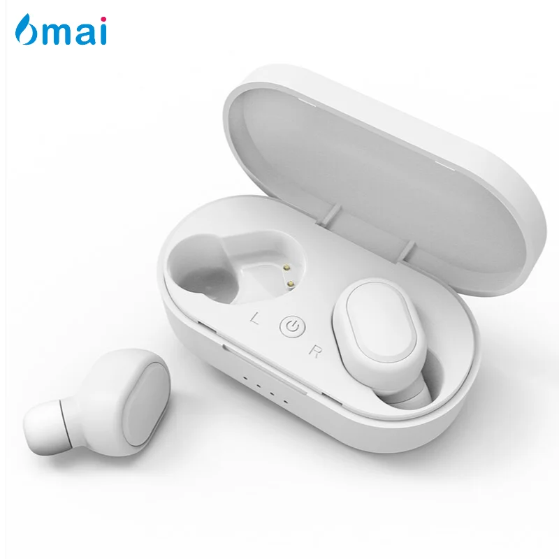 

6mai New M1 TWS Bluetooth Headphone V5.0 Charging Warehouse Headset M1 Wireless Earphone Mini Sports Wireless Earbuds